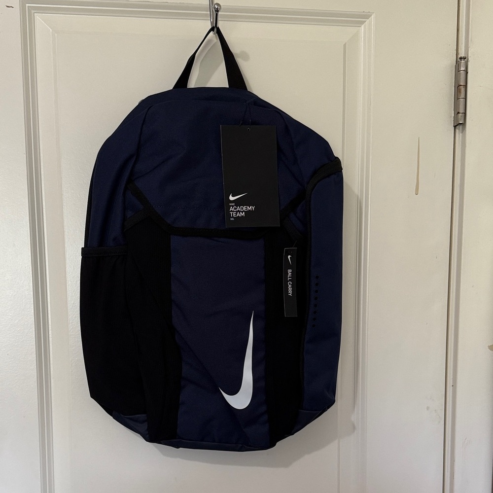 Nike Men's Blue and Black Backpack